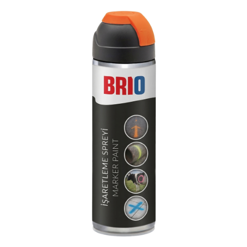 İşaretleme Spreyi Endüstriyel 500 Ml Turuncu