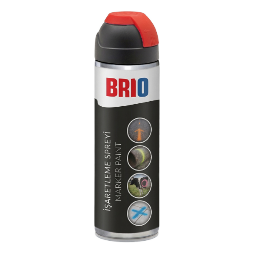İşaretleme Spreyi Endüstriyel 500 Ml Kırmızı