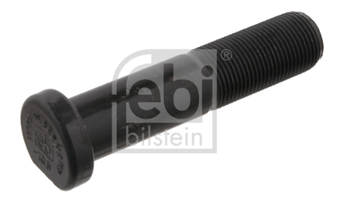 Bijon M20x97mm Somunsuz, Yivli (Siyah)