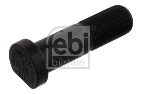 Bijon M18x73mm Somunsuz, Yivli (Siyah)