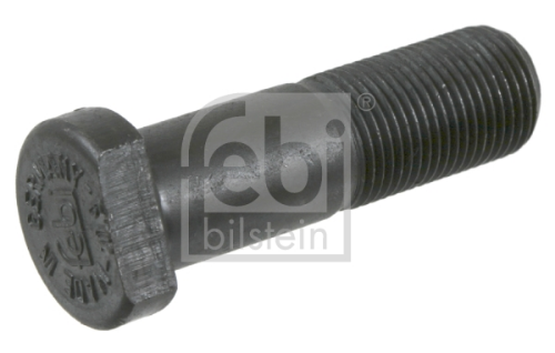 Bijon M18x68mm Somunsuz, Yivli (Siyah)