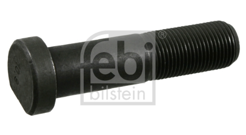 Bijon M18x75mm Somunsuz, Yivli (Siyah)
