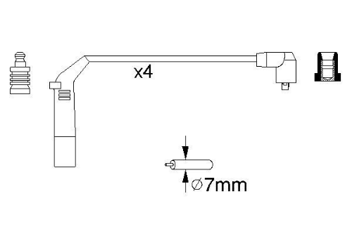 Ateşleme Kablosu Seti (Ateşleme Sistemi)
