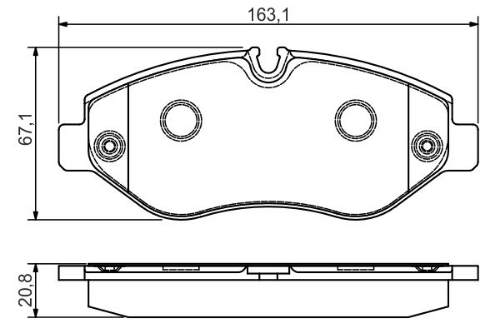 Fren Balatası Spr-906-Crafter Ön 315/639Y.M