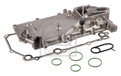 Yağ Soğutucu Kapağı (Kanalsız, Conta Kitiyle) Scania Dc12