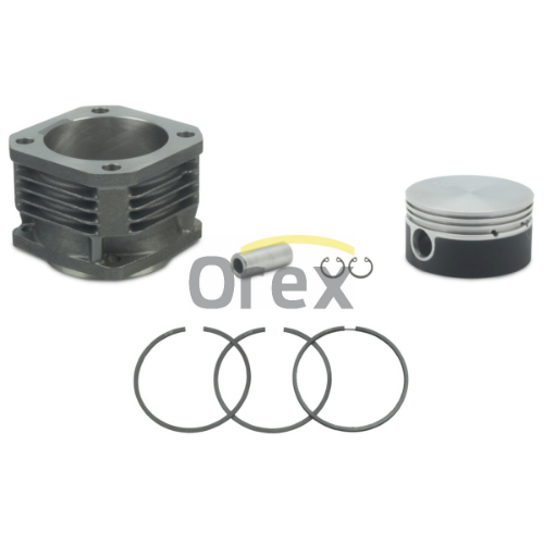 Kompresör Piston Seti 100.00 Mm Actros, Travego 502  (Gömlek Yüksekliği; 101,00 Mm  2,50X2,50X4,00)