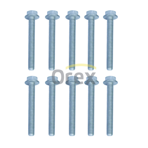 Debriyaj Baskı Ve Vites Kol Cıvatası Axor (M10x80mm) (1 Pakette 10 Adet)
