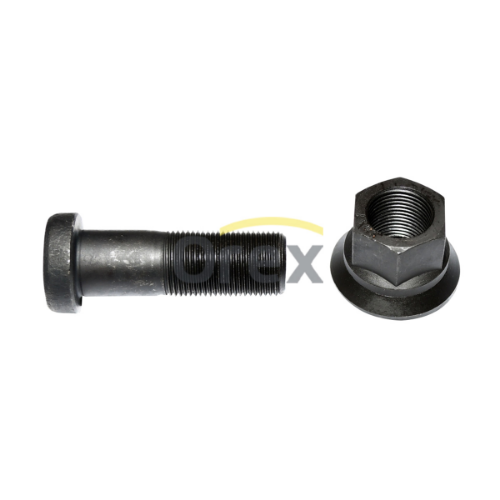 Bijon M20x62mm Somunlu, Atego Ön (Siyah)