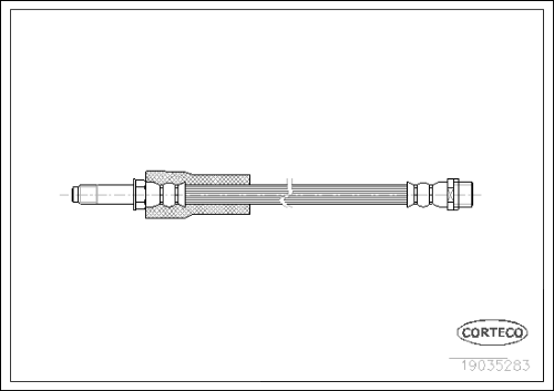 Fren Hortumu Ön Spr 906 / Crafter 505 Mm