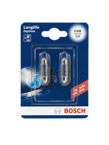 Ampul C5W 12V, 5W, SV8.5-8 (Longlife Daytime)