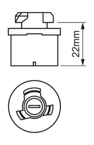 Ampul H27W/1 (880) 12V, 27W, PG13 (Pure Light)