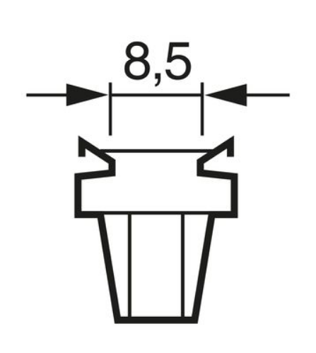 Gösterge Ampulü 24V, 1,2W B8.5D (Eco, Soketli)