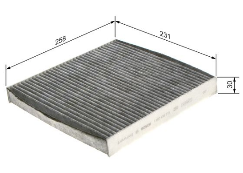 Aktif Karbonlu Kabin Filtresi