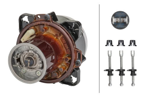 Kısa Huzmeli Far - Kutusuz - (12V Ampul İle)