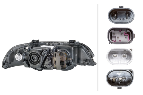 Far Komple E-39 2001 (Xenon) Beyaz Sol Halkalı