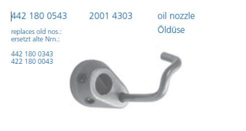 Yağ Fıskiyesi V6, V8, V10, V12, 3031, 403