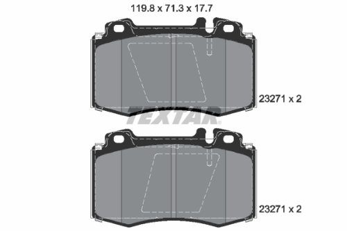 Ön Fren Balatası Y.M W203-W209-W211-W215-W220