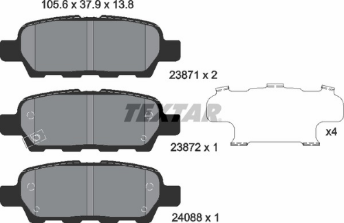 Fren Balatası Nissan Qashqai(Diskli Fren)