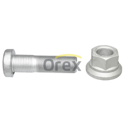 Bijon M22x79mm Somunlu, Yivli Man (Gri)