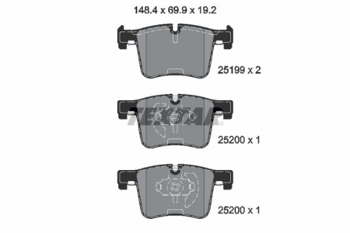 Fren Balatası Bmw 1-2-3-4
