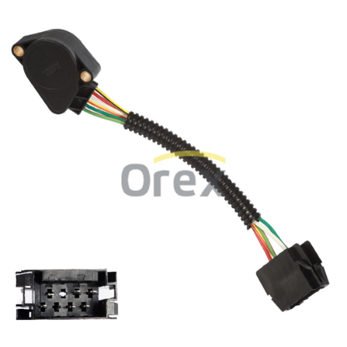 Gaz Pedal Sensörü Volvo E.M.(5 Fiş, Dikdörtgen)