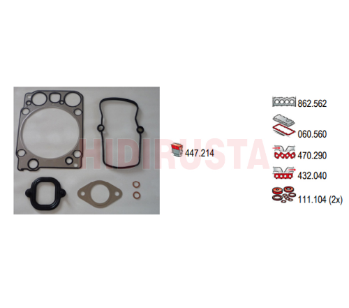 Üst Takım Conta 501, 502 E.M (Skc 862562)