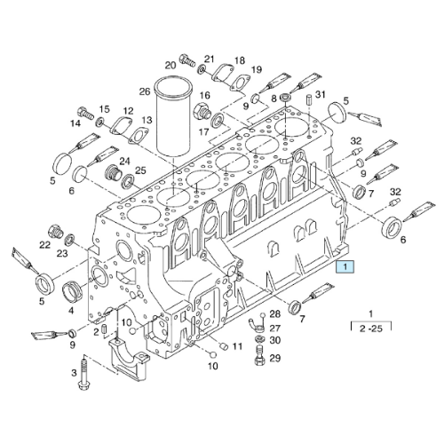 Motor Blogu D0826 Loh
