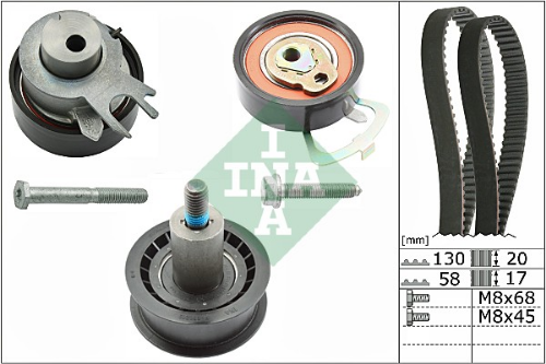 Triger Seti 130 Dıs / 3 Bılyalı Polo-Cordoba-Fabia-Golf4-Bora Ahw-Bby-Bky-Bbz-Bcb-Cggb 1,4 16V-1,6