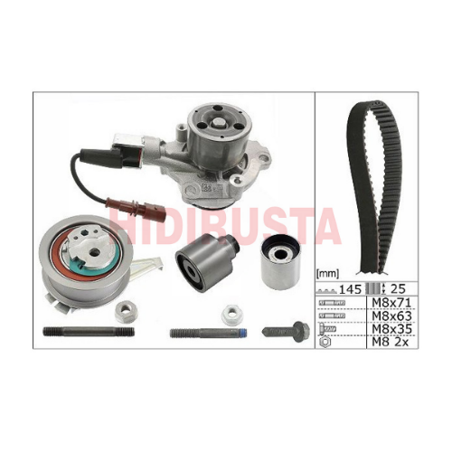 Triger Seti Devirdaimli (Sensörlü) 145 Diş Crafter T6 16>2,0