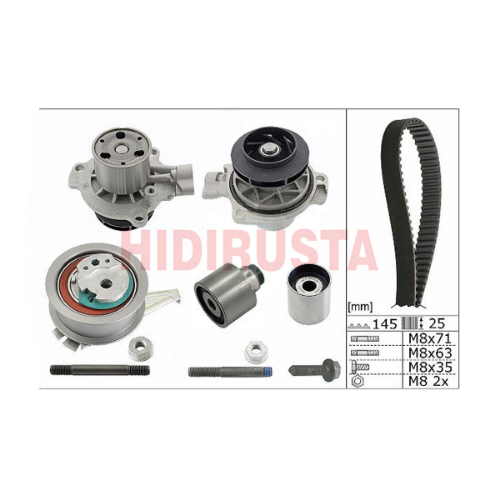 Triger Seti Devirdaimli (Sensörsüz) Crafter T6 16>2,0 Tdi Daua-Daub-Cgxa-Cgxb