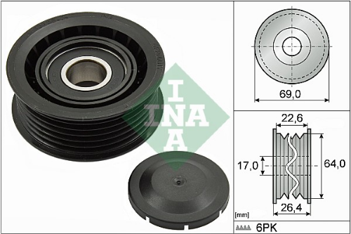 Gergi Kasnağı 611/646 Spr/Vıt/Vıa/203/204/A4/2.5Td