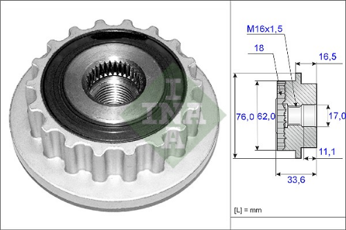 Kaplin 56328 / T36179 T5-Touareg Axd-Axe-Bac 2,5 Tdi
