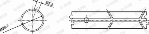 Piston Kol Burcu 26.00 Mm Sprt.208,308,408.D - Vito.108.D - 207,209,307,310,407,410,508.D Om.601