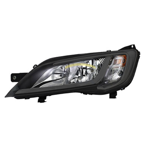 Far Sol Motorlu Fiat Ducato Citroën Jumper  Siyah Çerçeveli