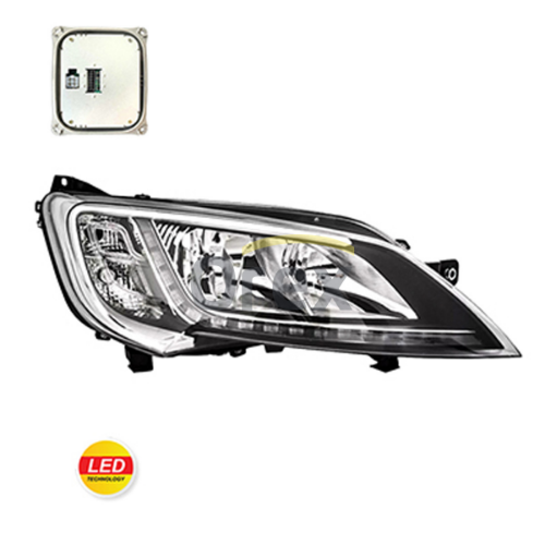 Far Sağ (Led Motorlu) Ballast Hariç – Jumper İıı / Ducato İıı / Boxer İıı  Krom Çerçeveli