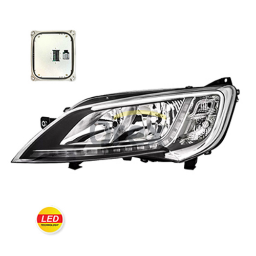 Far Sol (Led) Motorlu (Ballast Dahil) – Jumper İıı / Ducato İıı / Boxer İıı Krom Çerçeveli