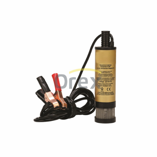 Mazot Aktarma Pompası Küçük Süzgeçli (24 Volt)