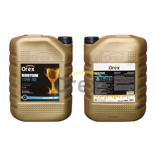 Rodyum Engine Oil 10W-30 Cj-4 / 20 Lt
