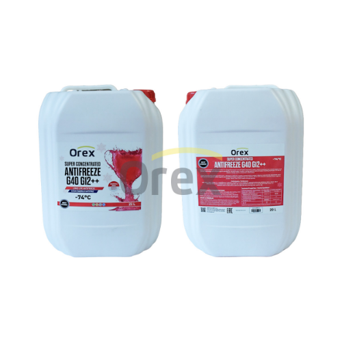 Orex Premium G40 -  G12++ (774G) 20 Lt -74° (Yağlı Antifiriz)