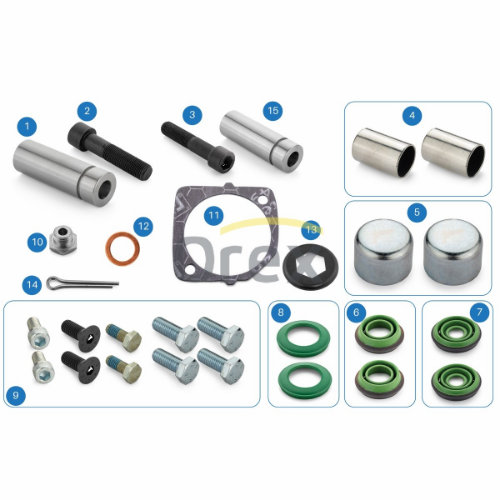 Kaliper Perno Ve Burç Takımı Meritor