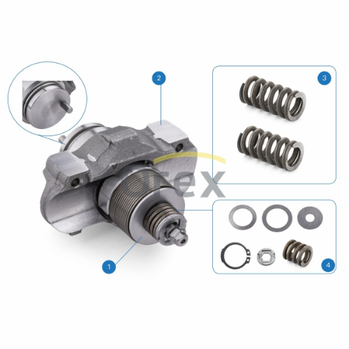 Kaliper Ayar Mekanizma 109Mm (Montajli) Wabco