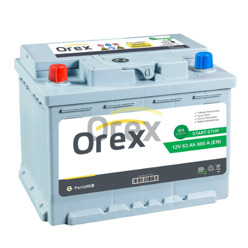 Akü 63 Ah 600A Start Stop Efb L2t (175 X 242 X 190)