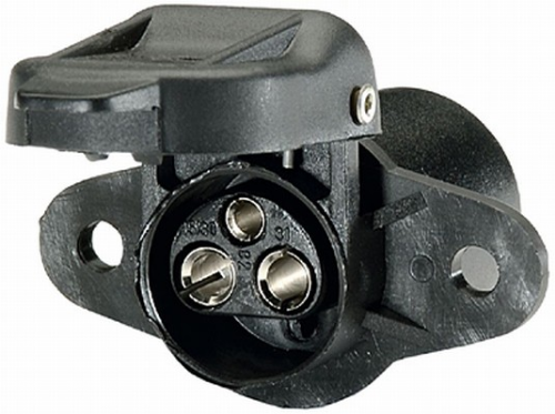 Dorse Elektrik Soketi 3Pin Dişi 24V (Din 9680)