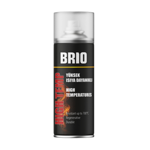 Sprey Boya Siyah Yüksek İsıya Dayanıklı Bh9005m 400 Ml