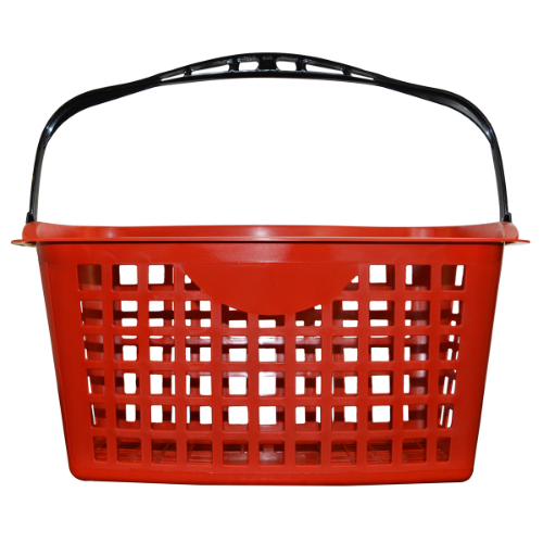 Alışveriş Plastik Market Sepeti 28 Lt Kırmızı