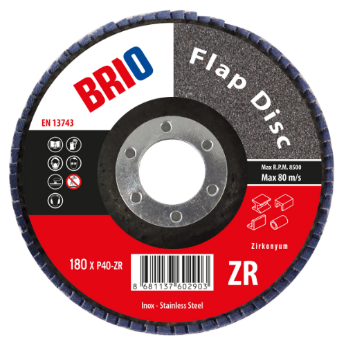 Flap Disk 180Xp40 Zr