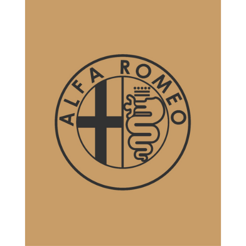 Paspas 500 Adet/Rulo Alfa Romeo Baskili