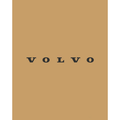 Paspas 500 Adet/Rulo Kraft Volvo Baskili