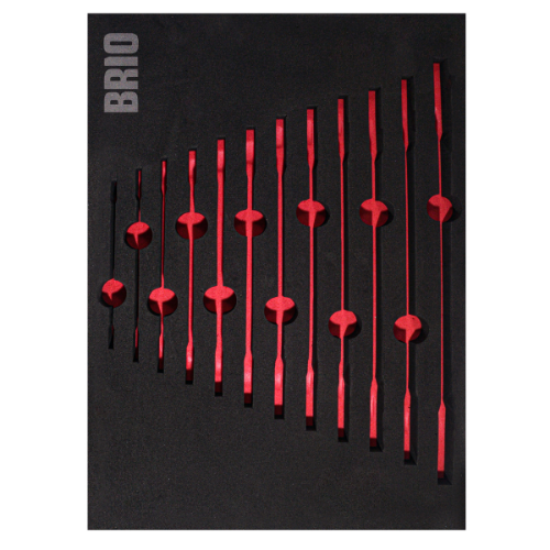 Anahtar İki Ağız Set 12 Parça 6X7-30X32 Sünger Yatak Boş