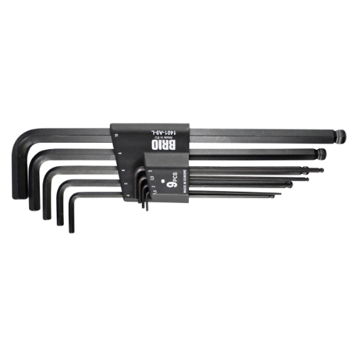 Allen Anahtar Seti Uzun 9 Parça Topbaşlı 1,5-10 Mm